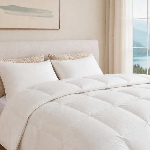 organic down comforter